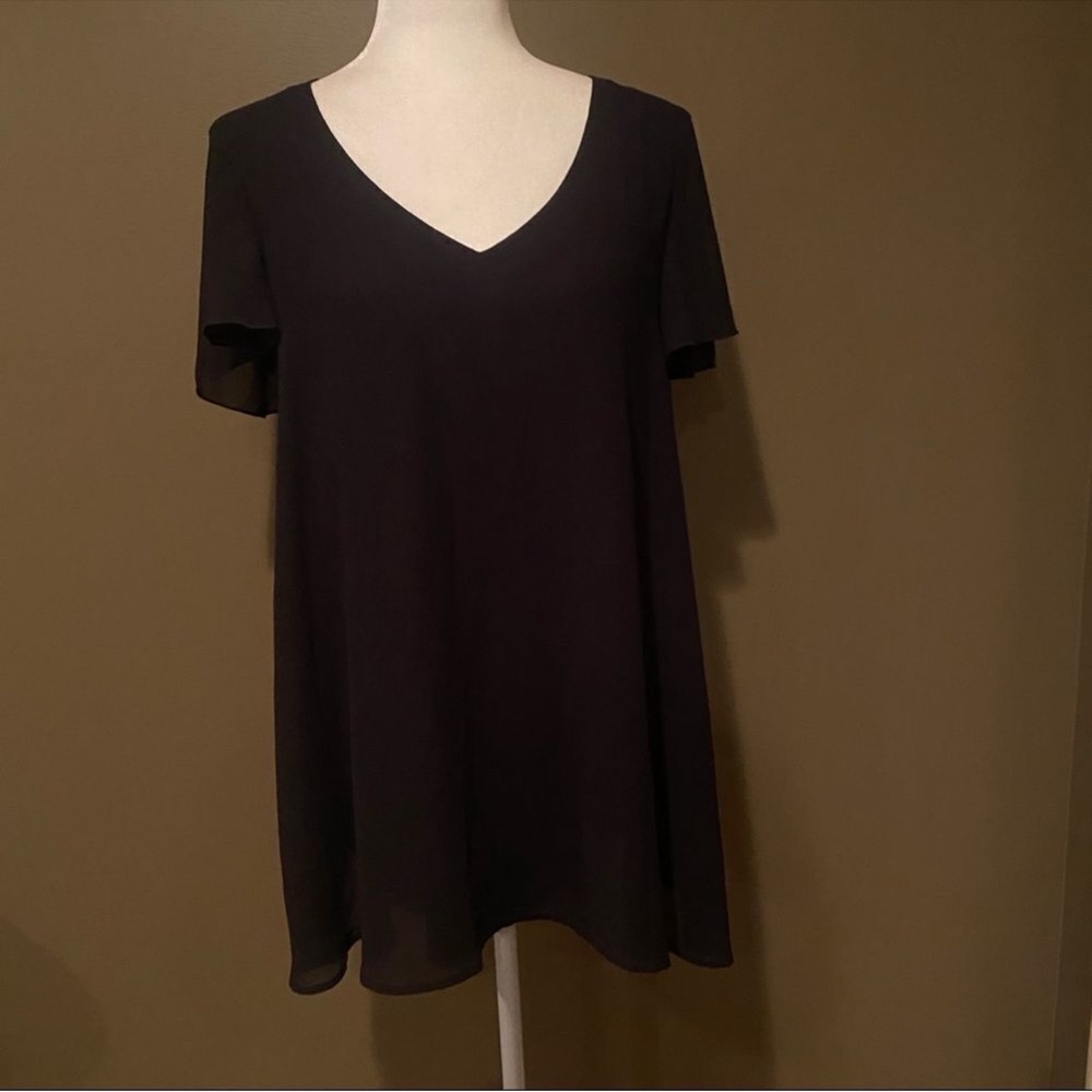 Show Me Your MuMu Black Relaxed Mini Dress